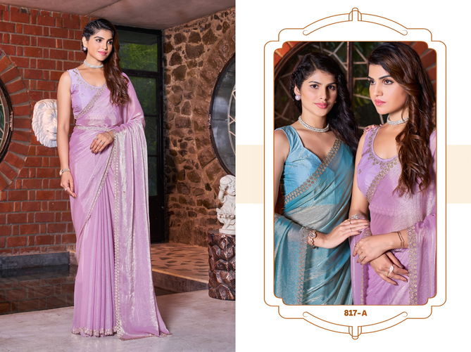 Mehek 817 A To E Satin Silk Party Wear Wholesale Sarees Suppliers In Mumbai